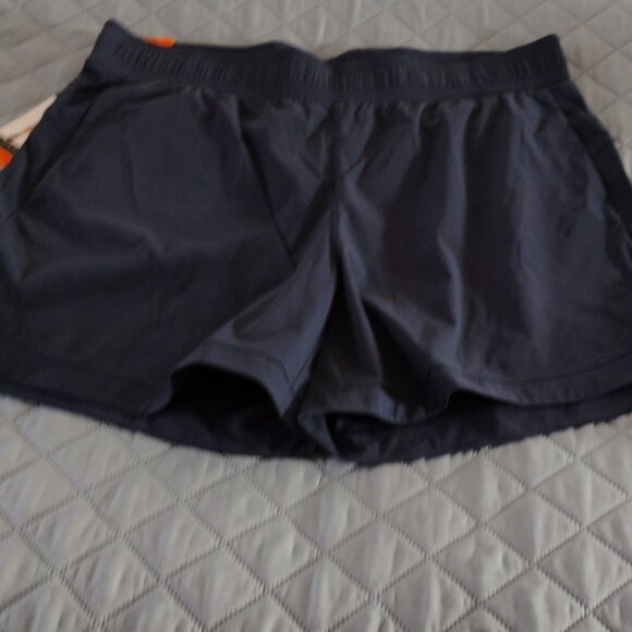 Tuff Athletic Women's Shorts Size xxl Navy Blue - Picture 1 of 5